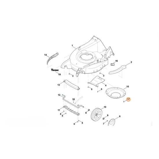 STIHL Śruba ścinana M6x12 9039 488 0996